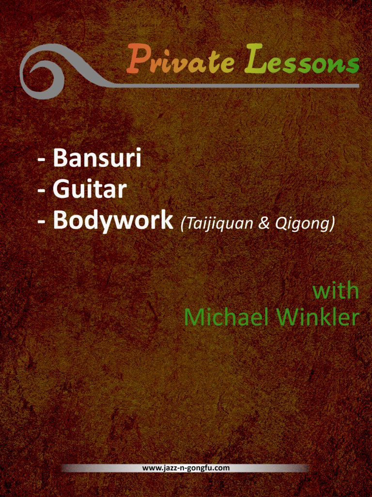 Private Lessons Bansuri, Guitar, Bodywork (Taijiquan & Qigong)